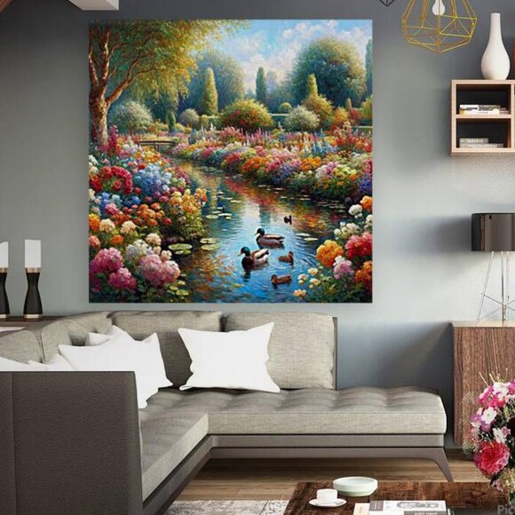 SERENITY: "Tranquil Waters & Wildflowers" - Picture 3 of 10